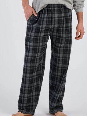 Black/Grey NWT Boxercraft Plaid Pajama Lounge Pants | Adult | Brand New